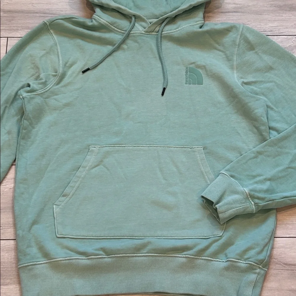 The North Face Men's mint green pull over hoodie size small